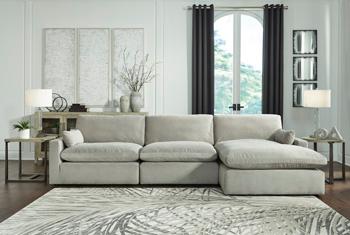 ASHLEY FURNITURE 15705S4 Sophie 3-piece Sectional With Chaise