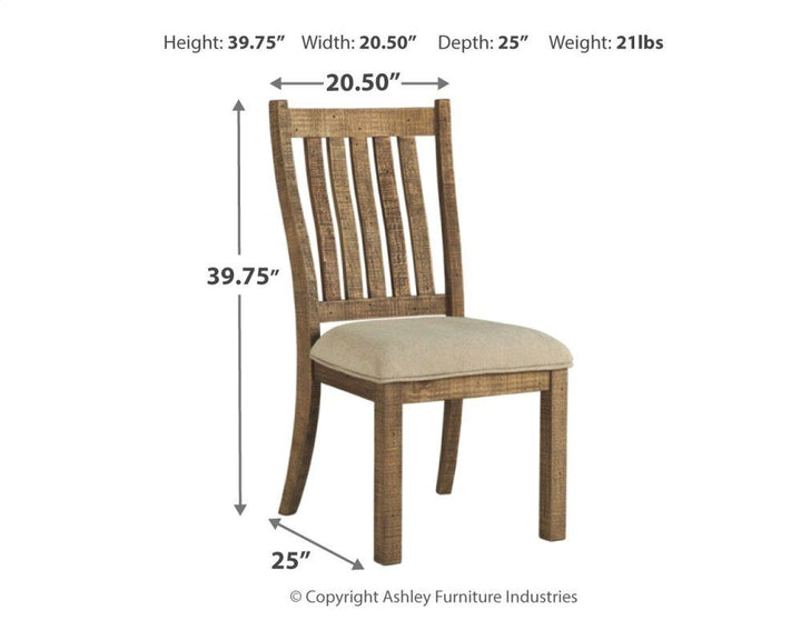 ASHLEY FURNITURE PKG002245 Dining Table and 6 Chairs