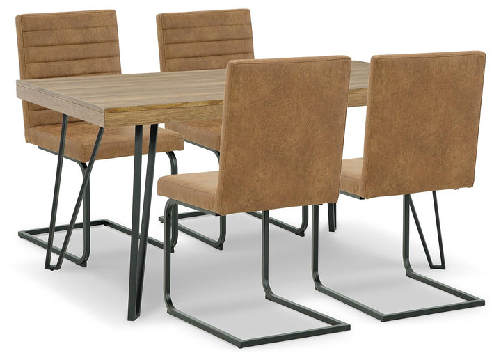ASHLEY FURNITURE PKG013941 Dining Table and 4 Chairs