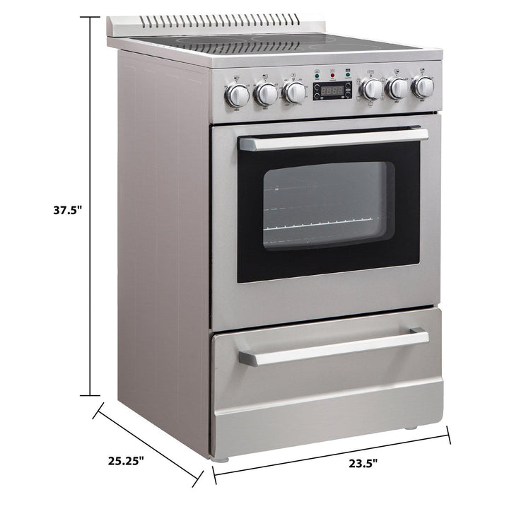 AVANTI DER24P3S 24" ELITE Series Electric Range