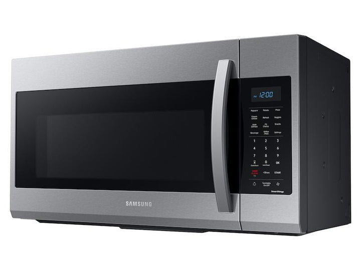 SAMSUNG ME19A7041WS 1.9 cu. ft. Smart Over-the-Range Microwave with Wi-Fi and Sensor Cook in Stainless Steel