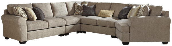 ASHLEY FURNITURE 39122S5 Pantomine 5-piece Sectional With Cuddler