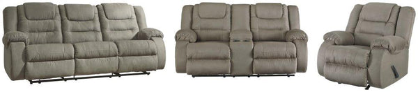 ASHLEY FURNITURE PKG000754 Sofa, Loveseat and Recliner