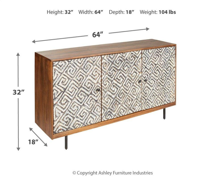 ASHLEY FURNITURE A4000258 Kerrings Accent Cabinet