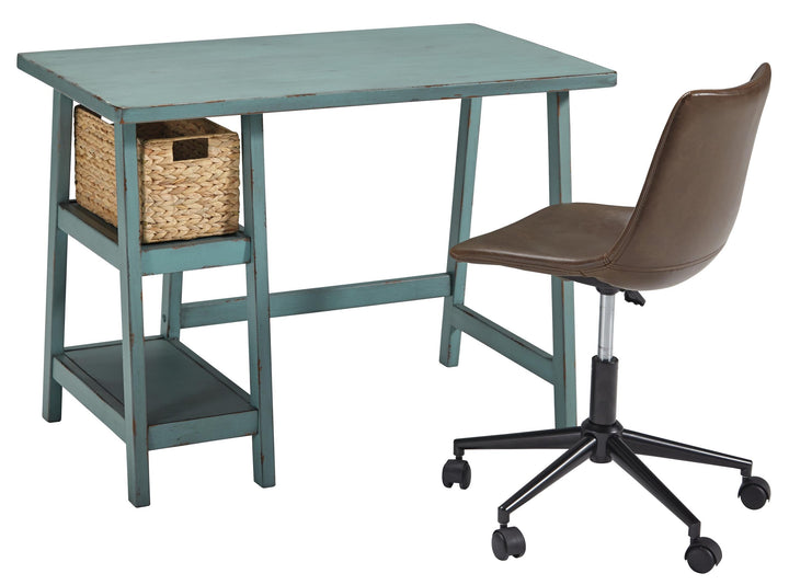 ASHLEY FURNITURE PKG008056 Home Office Desk With Chair