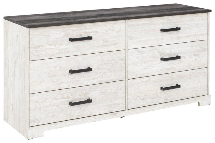 ASHLEY FURNITURE PKG009321 Queen Panel Headboard With Dresser and Chest