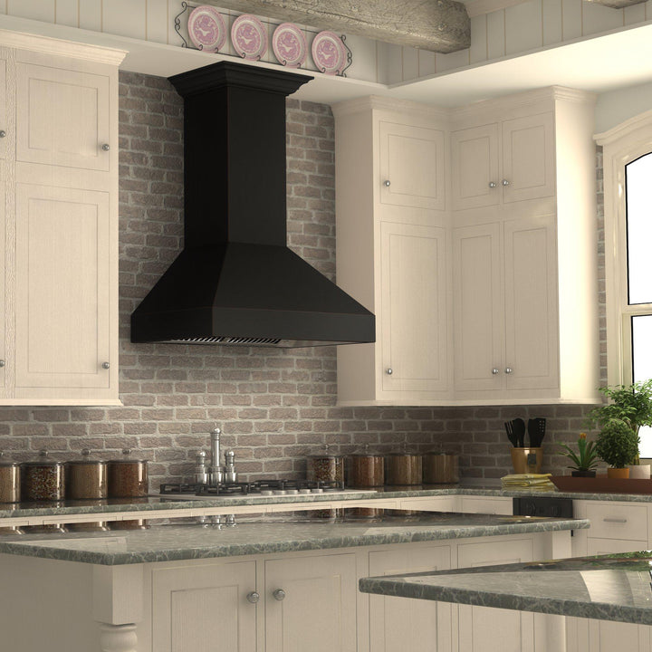 ZLINE KITCHEN AND BATH 8667B36 ZLINE Designer Series Wall Mount Range Hood Size: 36 Inch