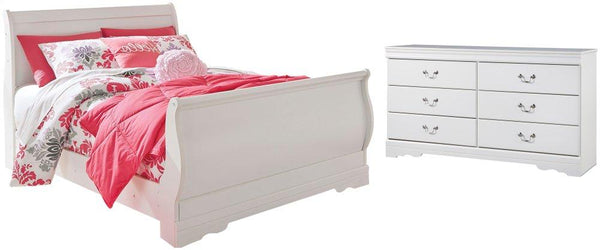 ASHLEY FURNITURE PKG002583 Full Sleigh Bed With Dresser