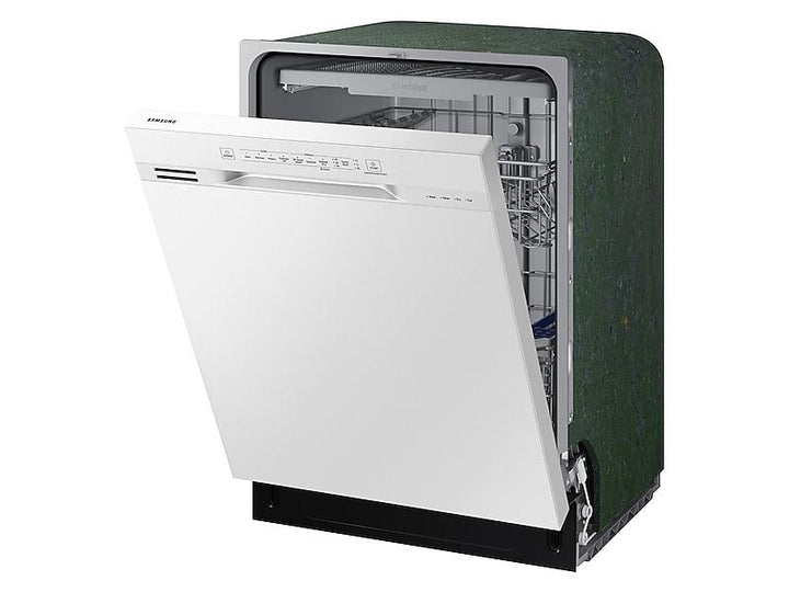 SAMSUNG DW80N3030UW Front Control 51 dBA Dishwasher with Hybrid Interior in White