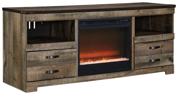 ASHLEY FURNITURE W446W5 Trinell 63" TV Stand With Electric Fireplace