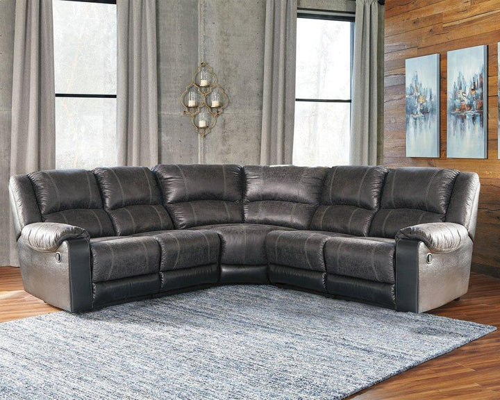 ASHLEY FURNITURE 50301S5 Nantahala 5-piece Reclining Sectional