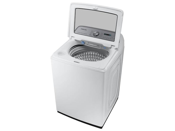 SAMSUNG WA51A5505AW 5.1 cu. ft. Smart Top Load Washer with ActiveWave TM Agitator and Super Speed Wash in White