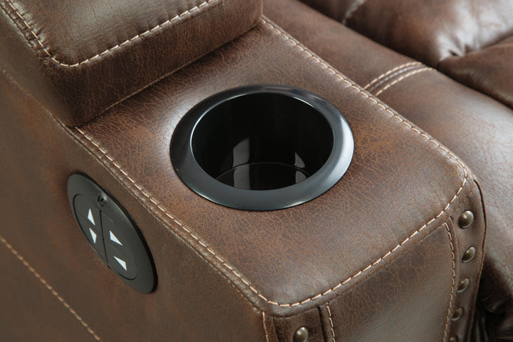 ASHLEY FURNITURE 2450515 Owners Box Power Reclining Sofa