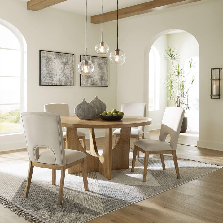 ASHLEY FURNITURE PKG014840 Dining Table and 4 Chairs