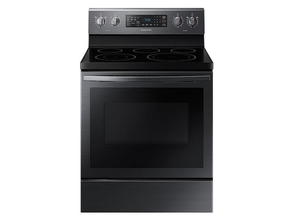 SAMSUNG NE59T7511SG 5.9 cu. ft. Freestanding Electric Range with Air Fry and Convection in Black Stainless Steel