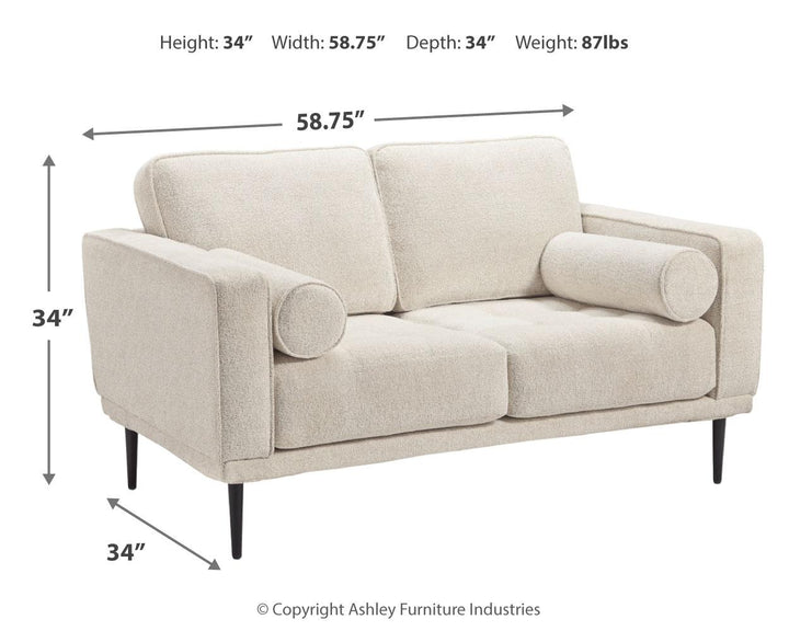 ASHLEY FURNITURE 9080435 Caladeron Loveseat