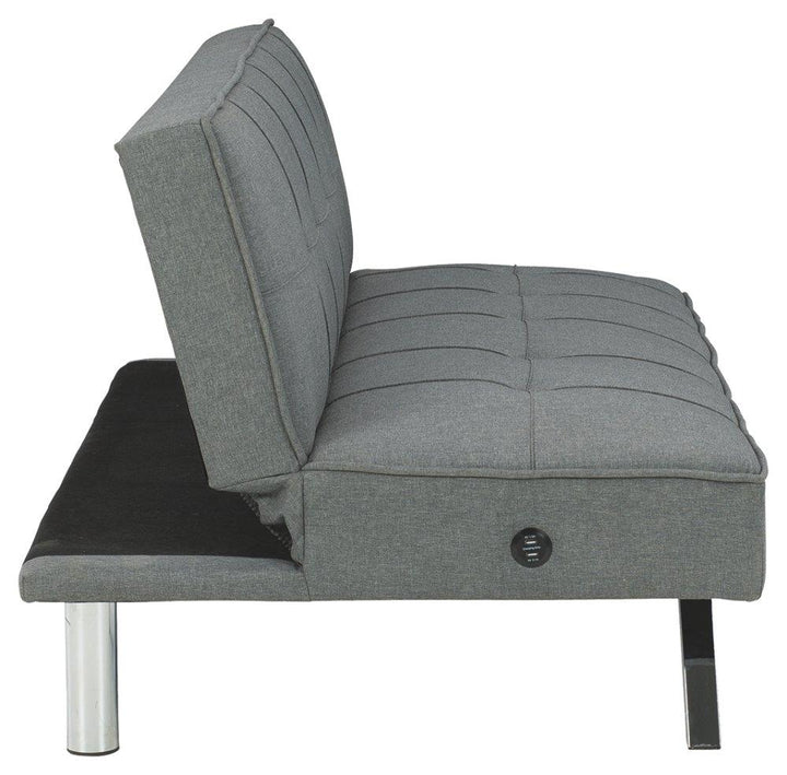 ASHLEY FURNITURE 6800445 Santini Flip Flop Armless Sofa