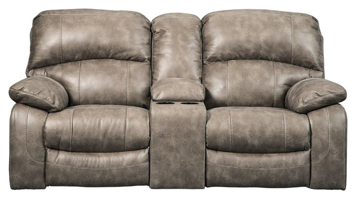 ASHLEY FURNITURE 5160218 Dunwell Power Reclining Loveseat With Console