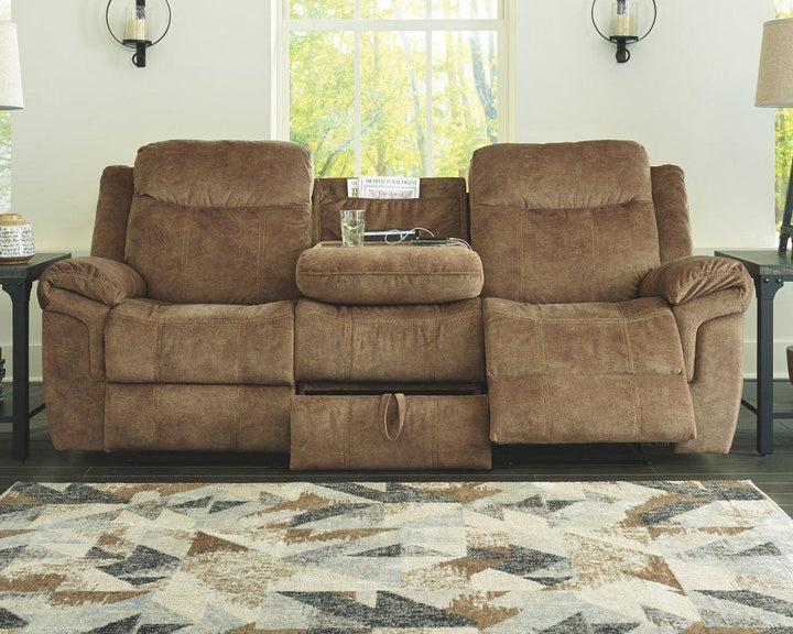 ASHLEY FURNITURE 8230489 Huddle-up Reclining Sofa With Drop Down Table