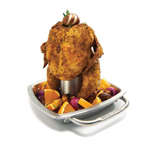 BROIL KING 69133 CHICKEN ROASTER WITH PAN