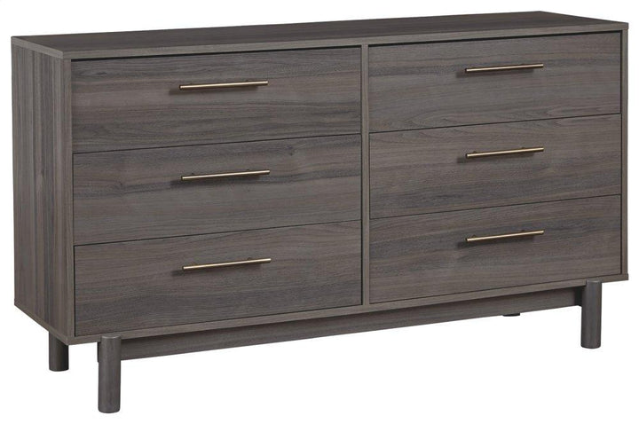 ASHLEY FURNITURE PKG008879 Full Panel Headboard With Dresser, Chest and 2 Nightstands