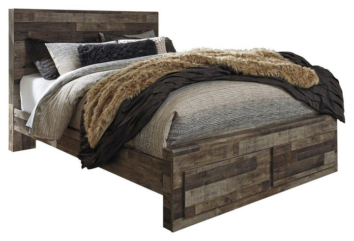 ASHLEY FURNITURE PKG003283 Queen Panel Bed With 2 Storage Drawers With Dresser