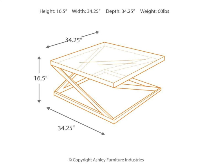 ASHLEY FURNITURE PKG008689 Coffee Table With 1 End Table