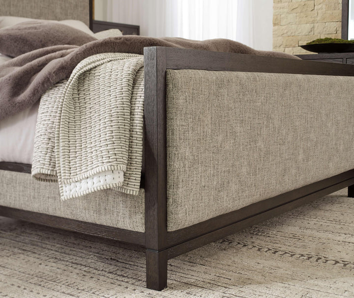ASHLEY FURNITURE B984B4 Burkhaus King Upholstered Bed