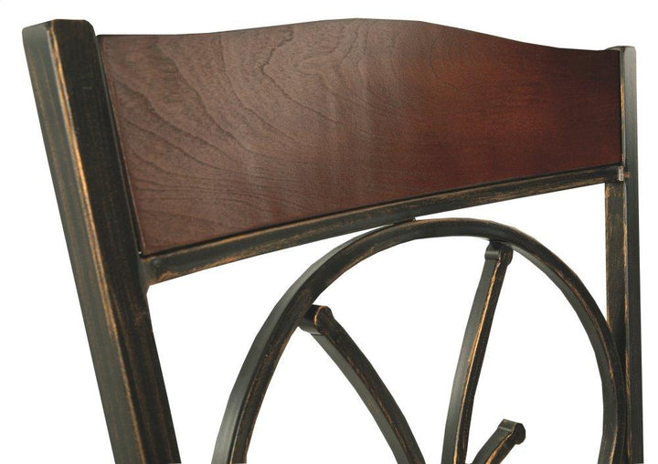 ASHLEY FURNITURE D329D1 Glambrey Dining Table With 4 Chairs