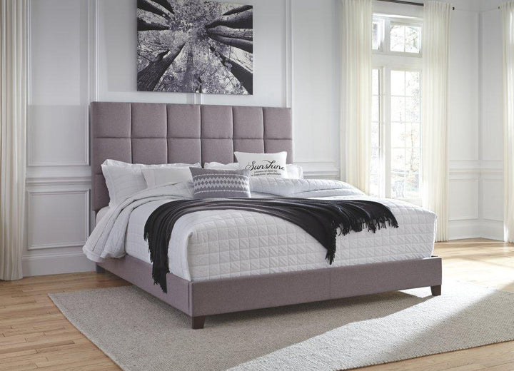 ASHLEY FURNITURE PKG008935 Queen Upholstered Bed With Mattress