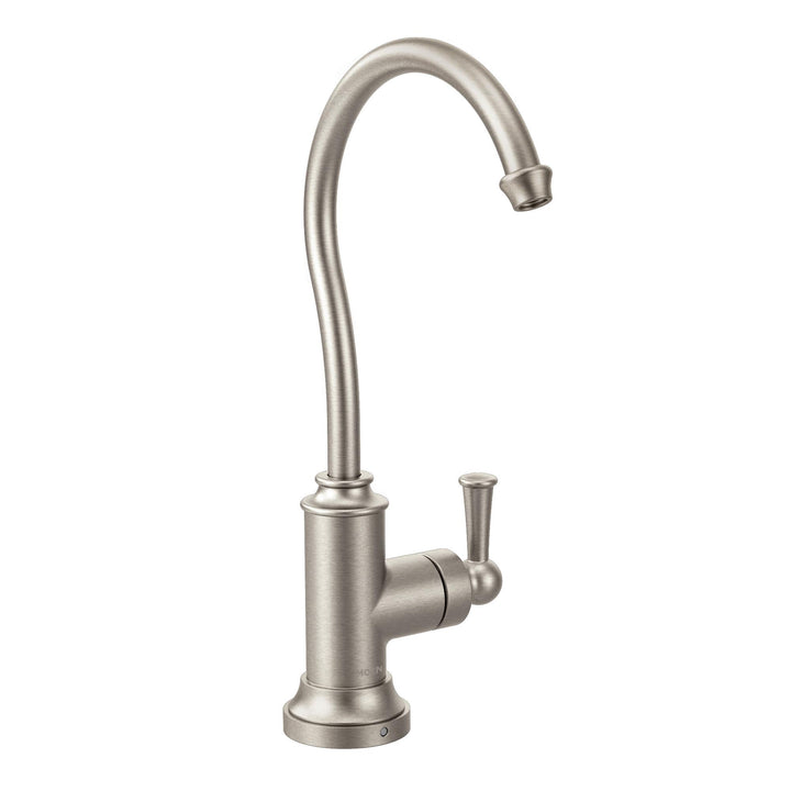 MOEN S5510SRS Sip Traditional Spot resist stainless One-Handle High Arc Beverage Faucet