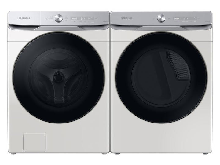 SAMSUNG DVE50A8600E 7.5 cu. ft. Smart Dial Electric Dryer with Super Speed Dry in Ivory