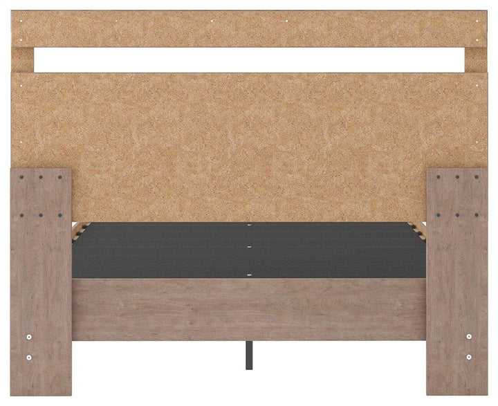 ASHLEY FURNITURE EB2520B1 Flannia Queen Panel Platform Bed