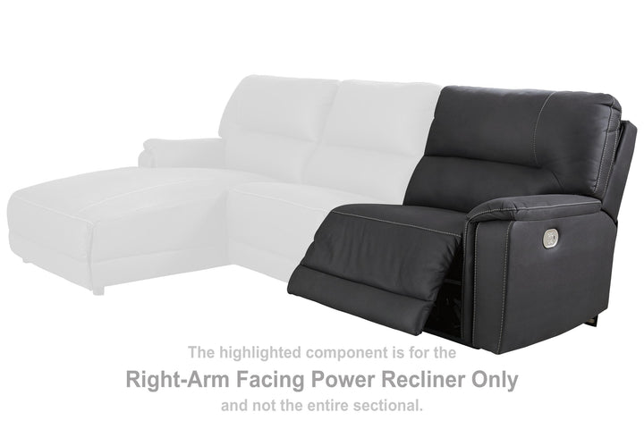 ASHLEY FURNITURE 7860662 Henefer Right-arm Facing Power Recliner