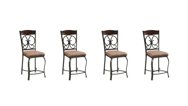 ASHLEY FURNITURE PKG000096 4-piece Bar Stool