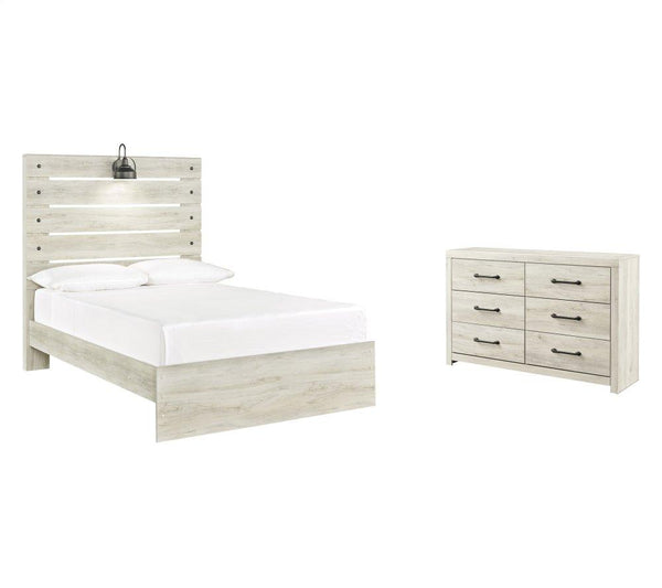 ASHLEY FURNITURE PKG003037 Full Panel Bed With Dresser