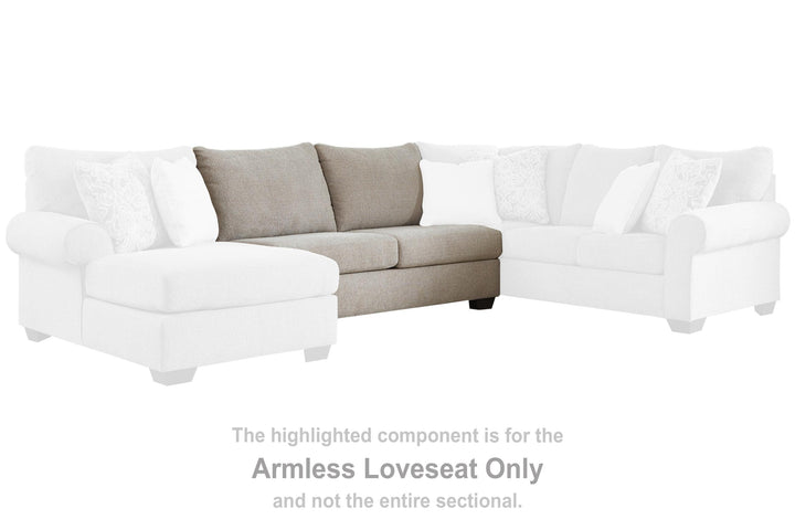 ASHLEY FURNITURE 5150334 Baranello Armless Loveseat