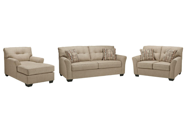 ASHLEY FURNITURE PKG007341 Sofa, Loveseat and Chaise