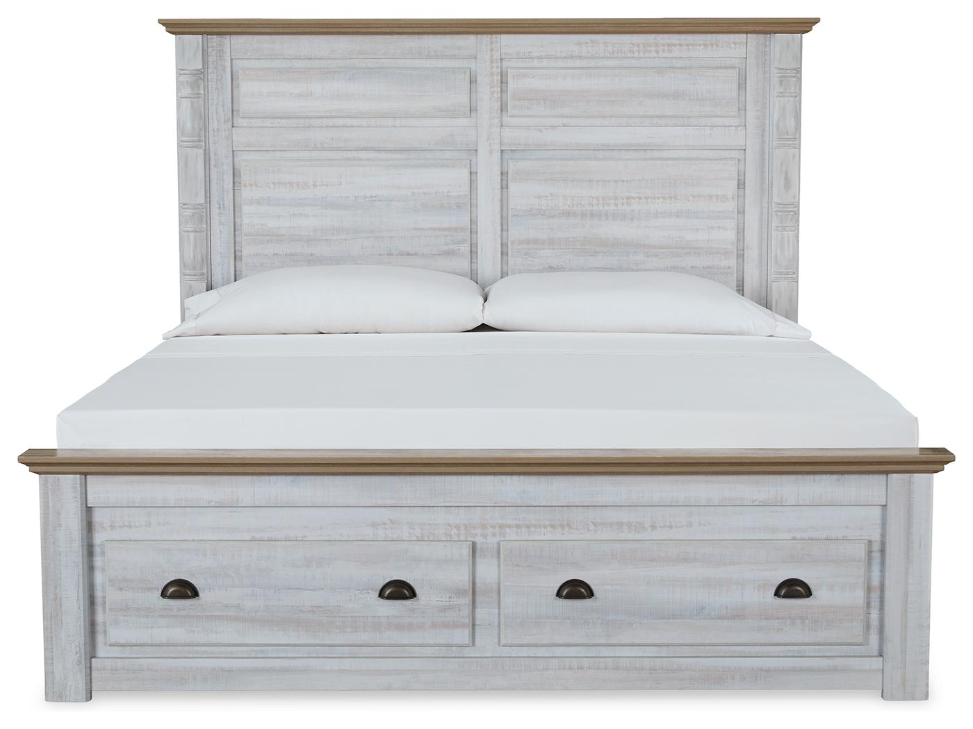 ASHLEY FURNITURE B1512B9 Haven Bay King Panel Storage Bed