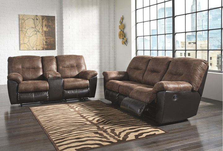 ASHLEY FURNITURE 6520294 Follett Reclining Loveseat With Console