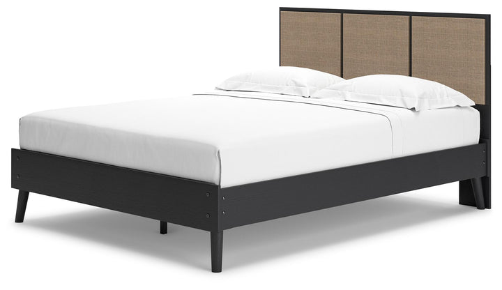 ASHLEY FURNITURE EB1198B2 Charlang Queen Panel Platform Bed