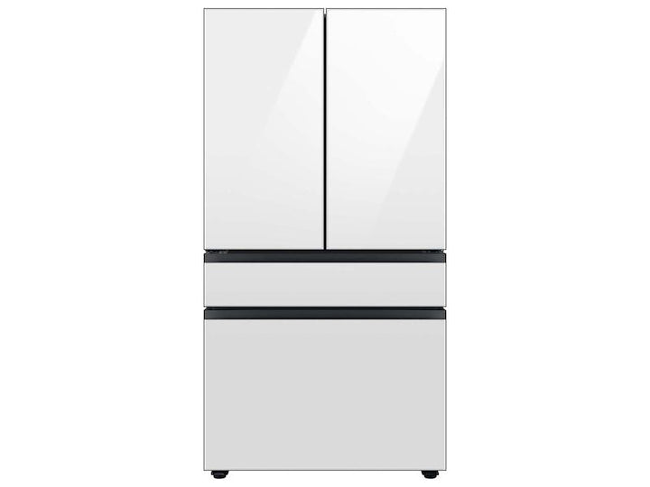 SAMSUNG RF23BB860012AA Bespoke 4-Door French Door Refrigerator 23 cu. ft. with Beverage Center TM in White Glass