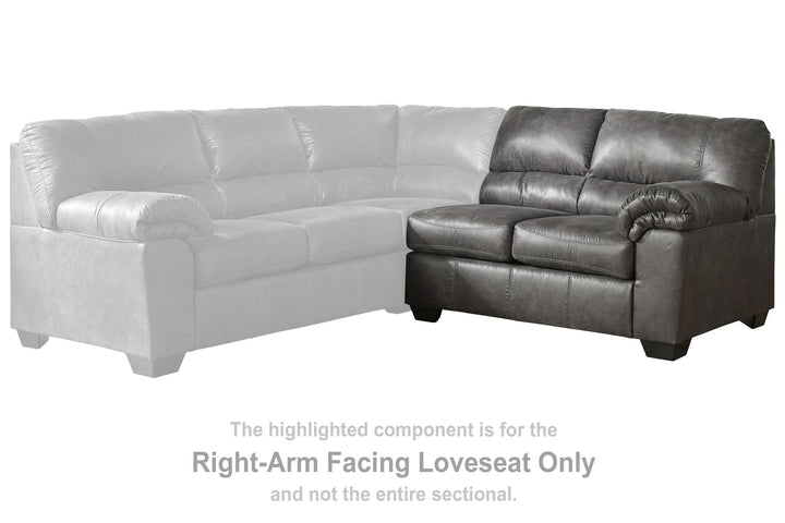 ASHLEY FURNITURE 1202156 Bladen Right-arm Facing Loveseat