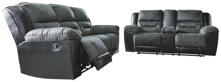 ASHLEY FURNITURE 29102U1 Earhart Reclining Sofa and Loveseat