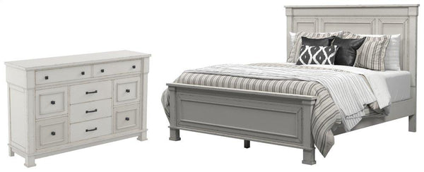 ASHLEY FURNITURE PKG000771 King Panel Bed With Dresser