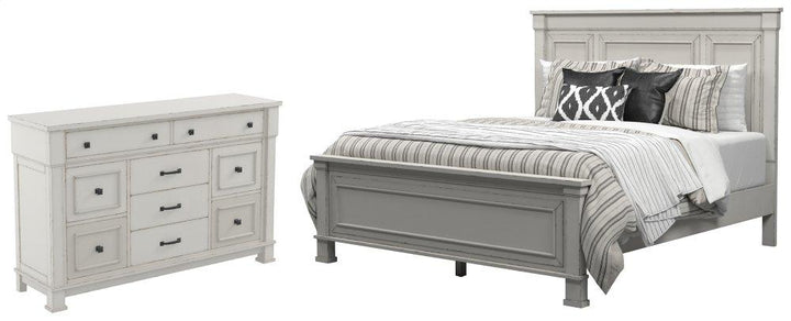 ASHLEY FURNITURE PKG000771 King Panel Bed With Dresser