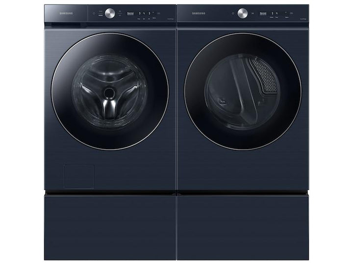 SAMSUNG DVE53BB8900DA3 Bespoke 7.6 cu. ft. Ultra Capacity Electric Dryer with AI Optimal Dry and Super Speed Dry in Brushed Navy