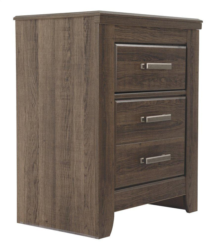 ASHLEY FURNITURE PKG004025 Queen Panel Headboard With Mirrored Dresser and 2 Nightstands