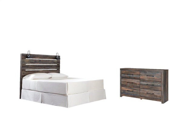 ASHLEY FURNITURE PKG007519 King Panel Headboard With Dresser