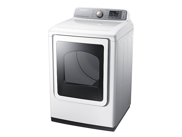 SAMSUNG DVE50M7450W 7.4 cu. ft. Electric Dryer in White